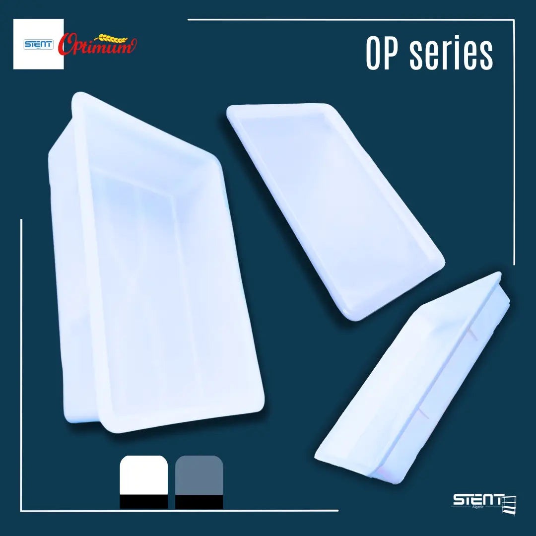 OP Series | Bac en plastique alimentaire emboîtable OPTIMUM – La SOLUTION #1 pour un stockage OPTIMAL 1 Bac en plastique de stockage, concervation et fermentaion OP optimum stent algerie OP1664