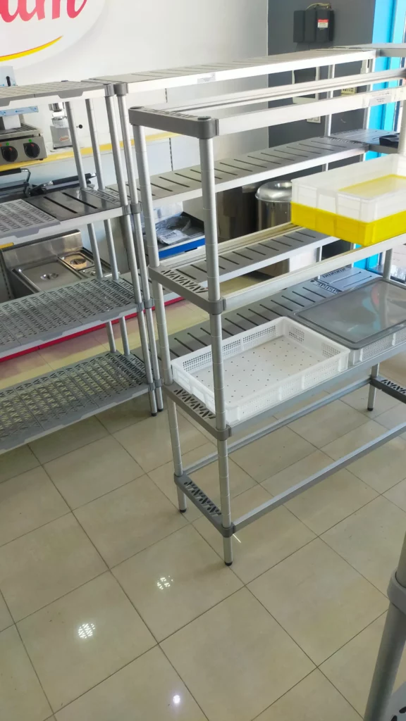 Rayonnage aluminium plastique amovible alimentaire stent algerie kouba 2 1