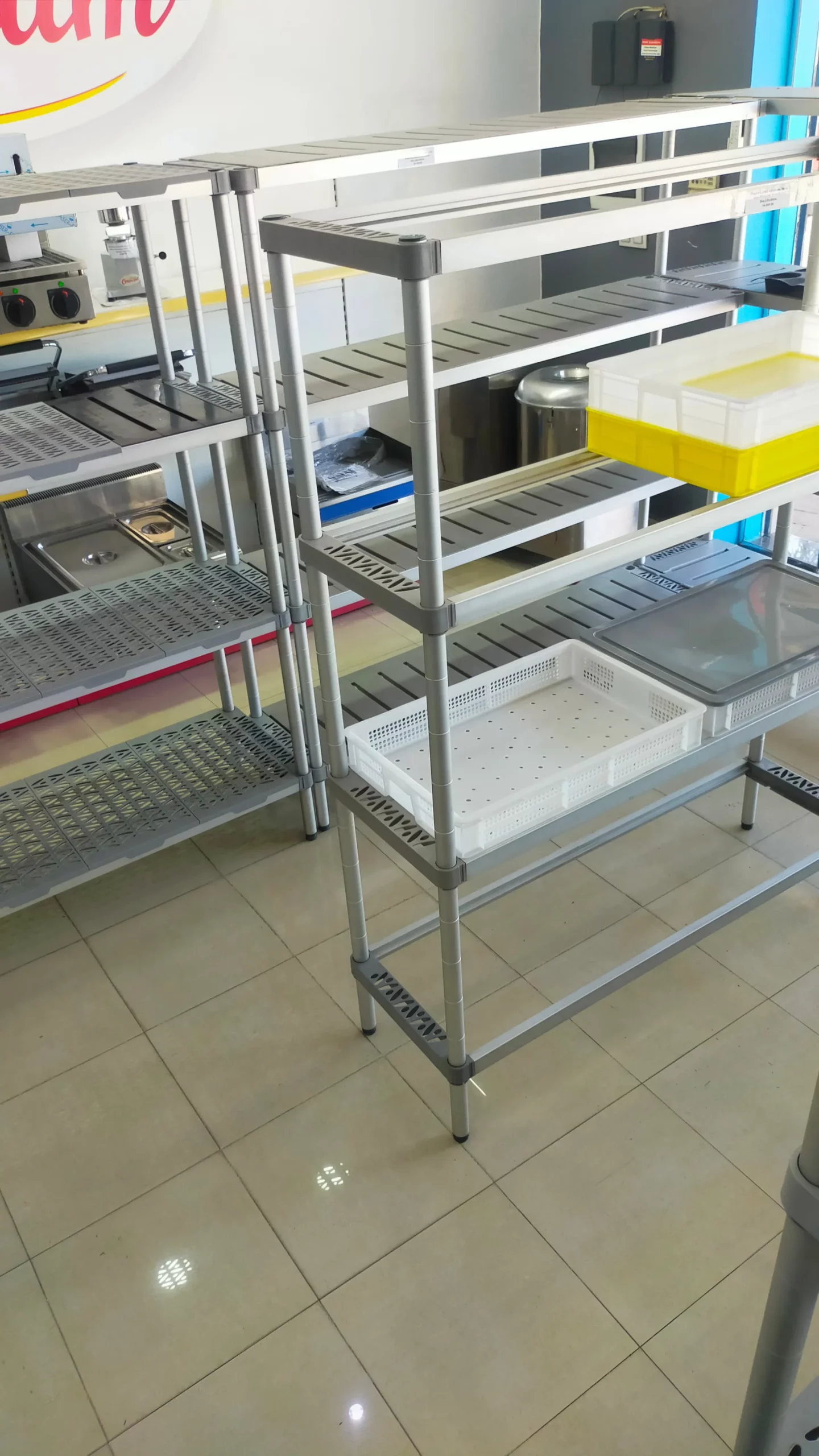 ET4P Series Rayonnage aluminium-amovible-en-plastique-alimentaire-optimum-stent-algerie